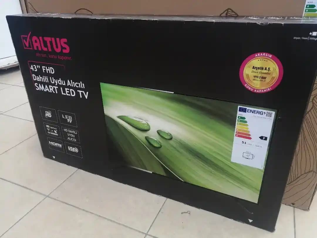 Altus 43 İnç 4K Ultra HD Akıllı LED Televizyon ile Evde Sinema Keyfi Deneyimi