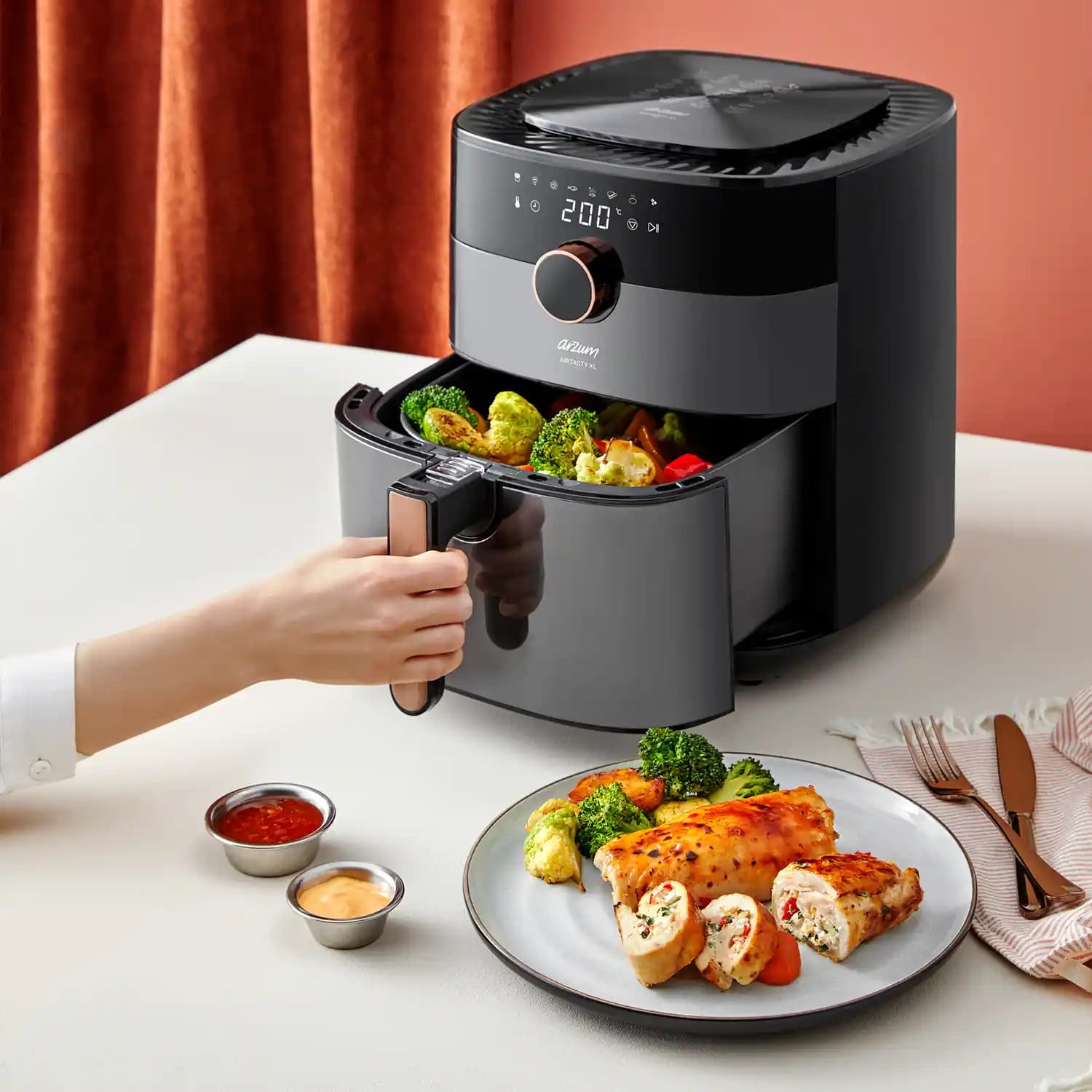 Arzum XL Airfryer ile Sağlıklı ve Pratik Mutfak Deneyimi Sağlayın