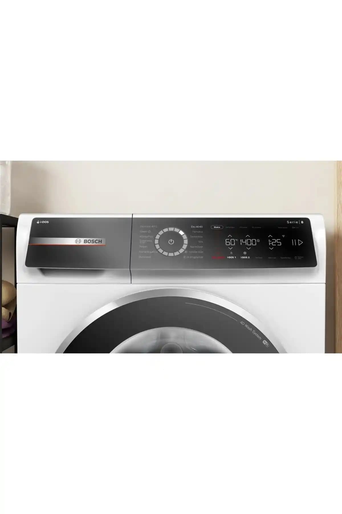 Bosch WGB254A0TR Çamaşır Makinesi: Yüksek Kapasite ve Akıllı Teknolojilerle Pratik Kullanım