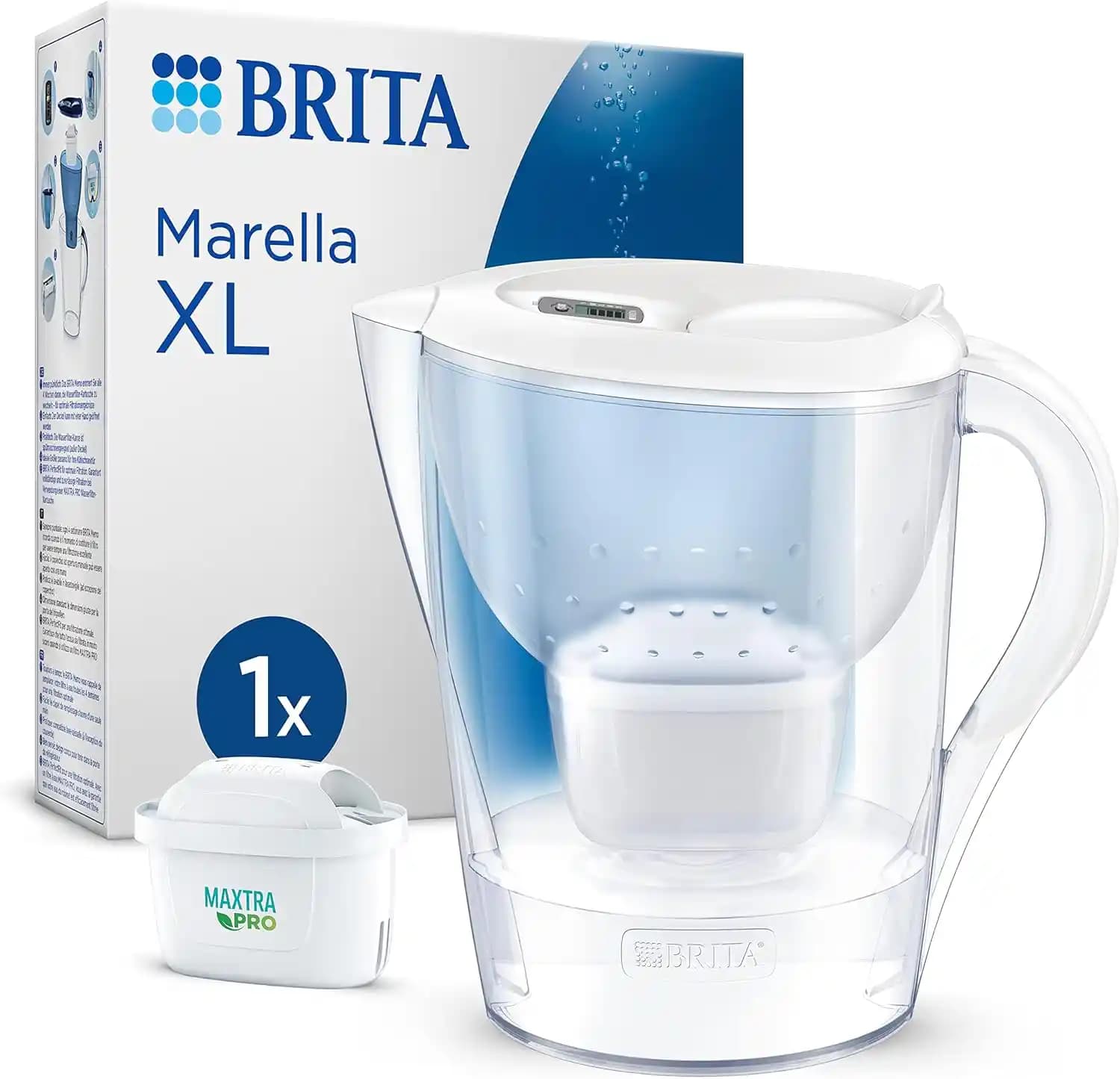 Brita Marella XL Su Filtresi: Yüksek Kapasiteli ve Gelişmiş Filtreleme Teknolojisi