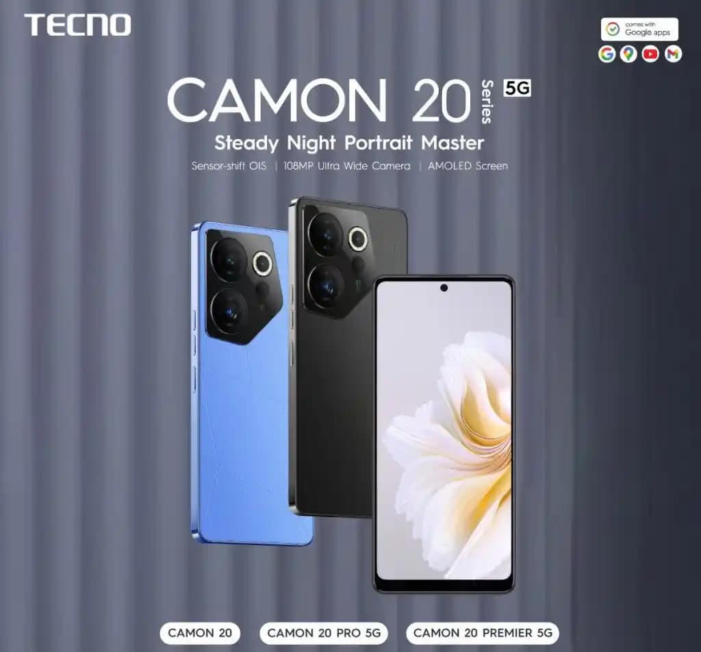 Tecno Camon 20 Serisi: Yüksek Performans ve Şık Tasarım Sunan Akıllı Telefon