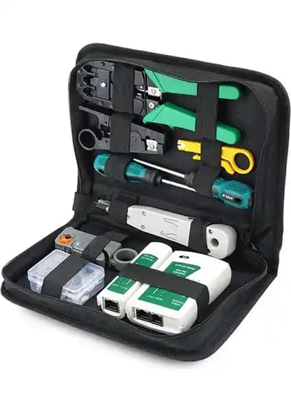 3C Store Ağ Kablosu Test Cihazı Alet Seti Profesyonel ve Dayanıklı Test Ekipmanı