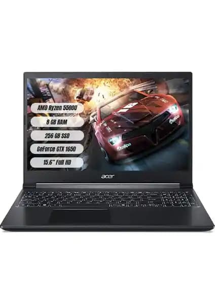 Acer Aspire 7 A715-42: Güçlü Donanım ve Şık Tasarım ile Yüksek Performanslı Dizüstü Bilgisayar