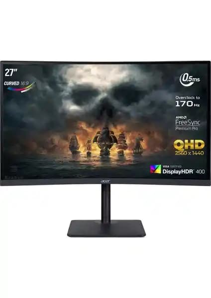 Acer Nitro XZ273UP 27 İnç 170Hz 0.5ms Yüksek Performanslı Oyun ve Görüntü Monitörü