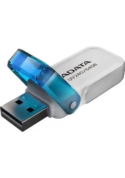 Adata AUV240-64G 64GB USB 2.0 Beyaz Flash Bellek Detaylı İnceleme ve Kullanım Özellikleri