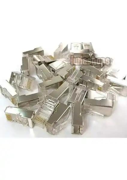 Alfais 4221 Metal RJ45 Cat5 Jack Konnektör: Yüksek Performanslı Ağ Bağlantı Çözümü