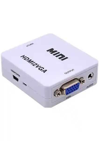 Alfais 4314 HDMI To VGA Çevirici Adaptör: Yüksek Çözünürlüklü Bağlantı Çözümü