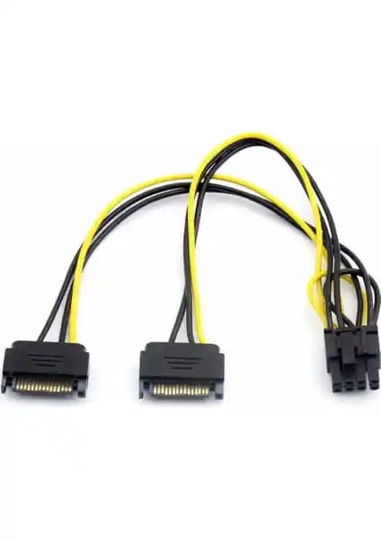 Alfais 4327 2x SATA to 8 Pin (6+2) PCI-E Güç Dönüştürücü Analizi ve Kullanım Rehberi