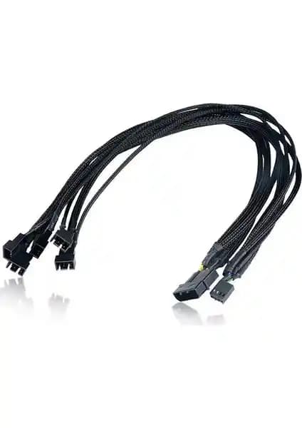 Alfais 4354 Flexa P5 5 Port PWM Fan Çoklayıcı ile Sistem Soğutma ve Kontrol Kolaylığı