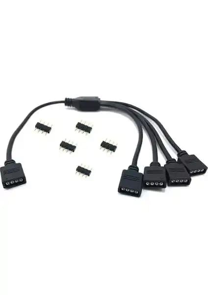 Alfais 4376 RGB Şerit 4 Pin LED Çoklayıcı Splitter İnceleme ve Kullanım Rehberi