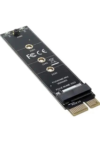 Alfais 4391 M.2 NVMe SSD Adaptörü PCIe x1 ile Yüksek Performans ve Esneklik Sağlar