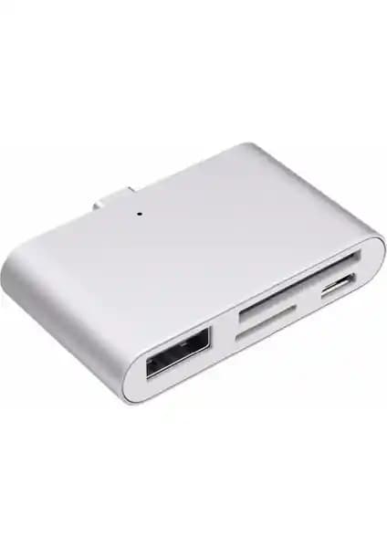 Alfais 4397 Type C USB 3.1 Kart Okuyucu ile Hızlı ve Çok Yönlü Veri Transferi Çözümü