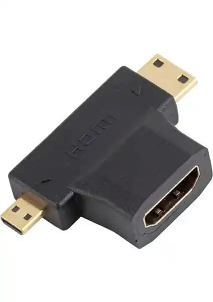 Alfais 4524 Mini HDMI Adaptörü: Kompakt ve Yüksek Çözünürlük Desteği Sunan Micro HDMI Çevirici