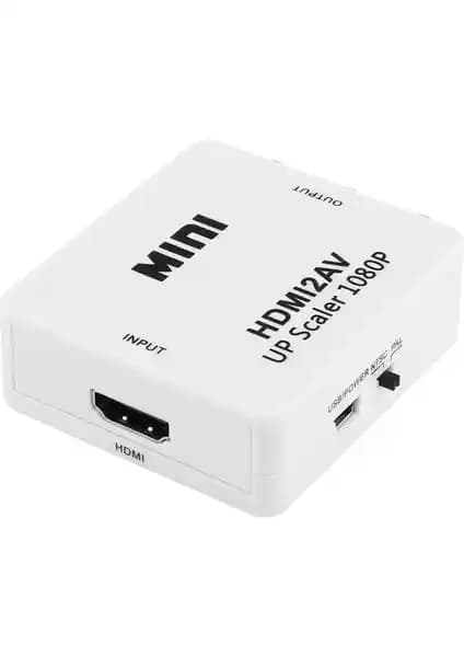Alfais 4552 HDMI'den AV RCA'ya Dönüştürücü Adaptör ile Eski ve Yeni Cihazlar Arasında Bağlantı Kolaylığı