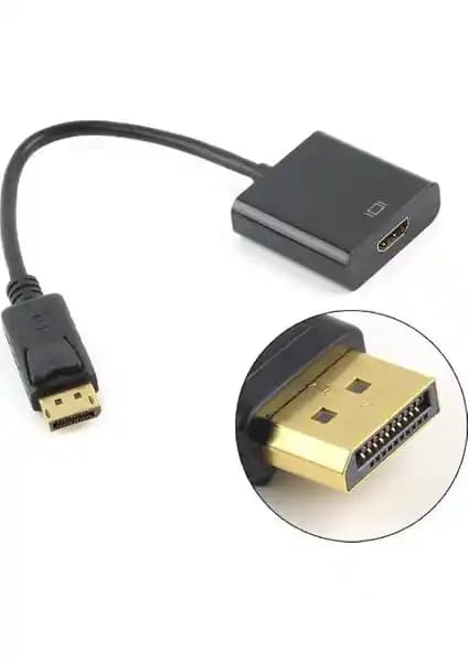 Alfais 4556 DisplayPort'dan HDMI'ye Adaptör: Yüksek Çözünürlük ve Stabil Bağlantı Özellikleri