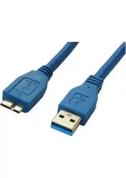 Alfais 4622 1 Metre USB 3.0 Taşınabilir Disk Kablosu: Dayanıklı ve Hızlı Veri Aktarımı