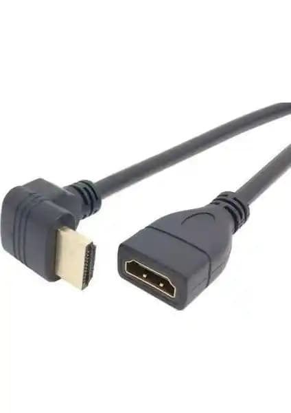 Alfais 4666 HDMI Dişi Erkek Uzatma 90 Derece Dirsek Kablosu Detaylı İnceleme ve Kullanım Rehberi