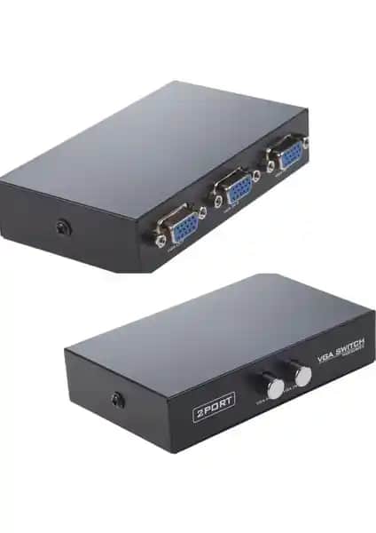 Alfais 4675 VGA Anahtar Çoğaltıcı ile Çok Kaynaklı Monitör Yönetimi