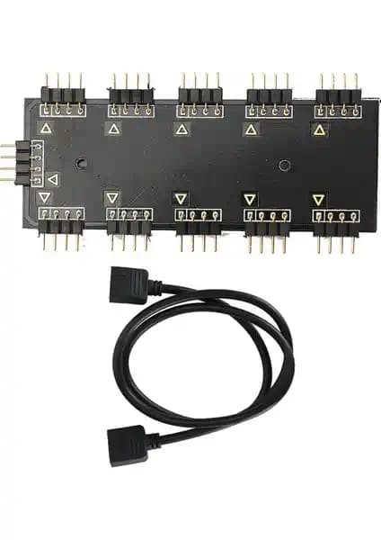 Alfais 4848 RGB LED Fan Şerit Hub Splitter İnceleme ve Kullanım Rehberi