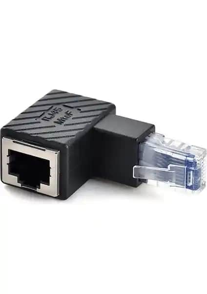 Alfais 5237 RJ45 Dişi Erkek 90 Derece Ethernet Adaptörü Teknik Özellikleri ve Kullanım Alanları