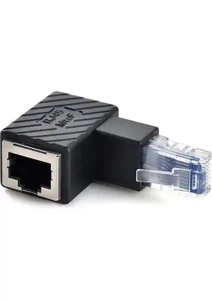Alfais 5237 RJ45 Dişi Erkek 90 Derece Ethernet Adaptörü Teknik Özellikleri ve Kullanım Alanları