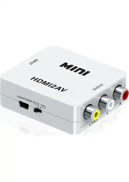 Aogo HDMI to AV RCA Kompozit Dönüştürücü ile Eski ve Yeni Teknolojiyi Birleştirme