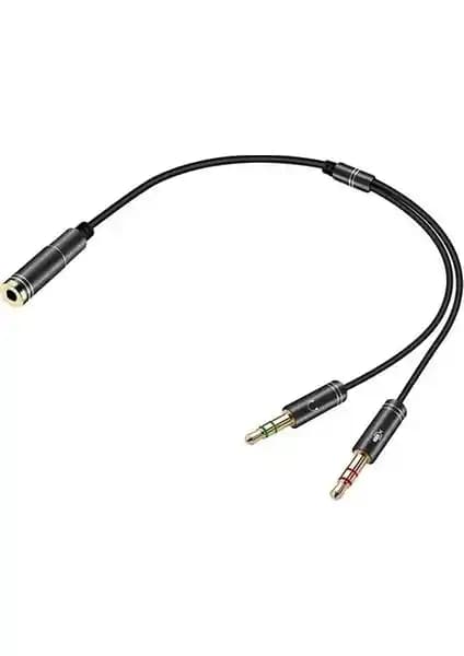 Aogo Mikrofon Kulaklık Ayırıcı Kablo ile Ses Deneyiminizi Geliştirin