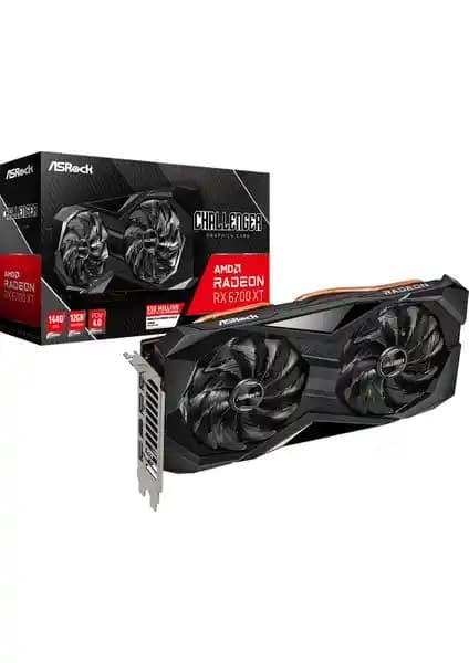 Asrock AMD RX6700 XT Challenger D 12GB GDDR6 Ekran Kartı Performans ve Dayanıklılık