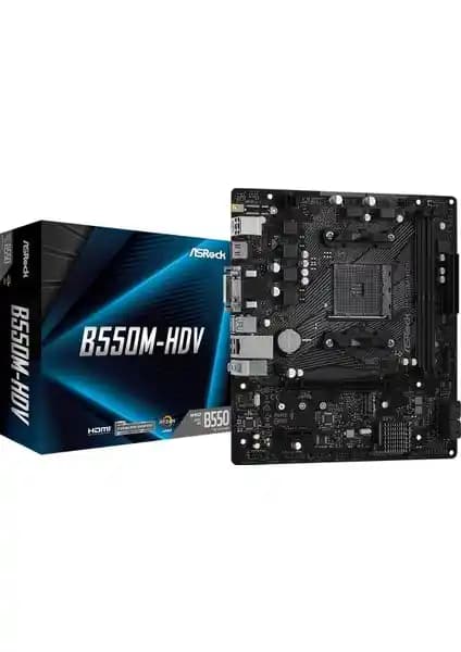 ASRock B550M-HDV Anakart İncelemesi: Güçlü ve Güvenilir Orta Seviye Anakart Seçenekleri