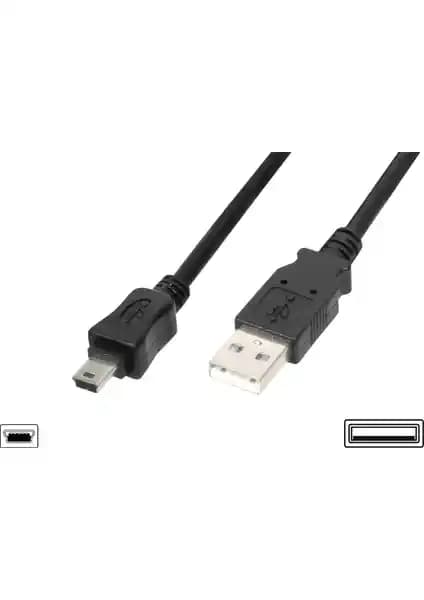 Assmann USB 2.0 Bağlantı Kablosu 1.80 metre uzunluk ile yüksek veri aktarımı sağlar