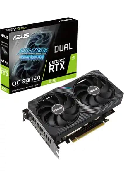 Asus GeForce Dual RTX 3050 8GB Ekran Kartı: Yüksek Performans ve Dayanıklılık Özellikleri