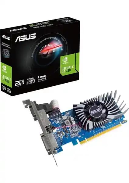 Asus Nvidia GeForce GT730 2GB 64Bit GDDR5 Ekran Kartı Günlük Kullanım İçin Uygun ve Güvenilir