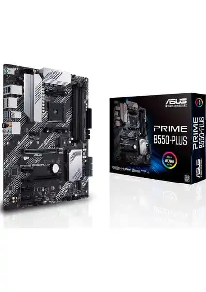 ASUS Prime B550-Plus Anakartı: Güçlü Performans ve Gelişmiş Özellikler Analizi