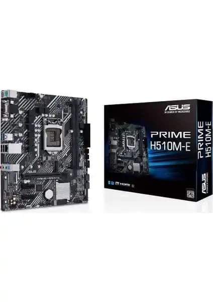 Asus Prime H510M-E Anakart ile Günlük ve Orta Seviye Sistemler İçin Güçlü Performans