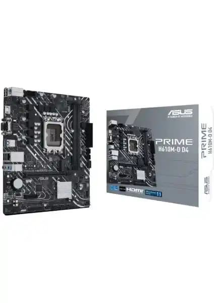Asus Prime H610M-D D4 Anakart ile Güncel ve Güvenilir Bilgisayar Performansı