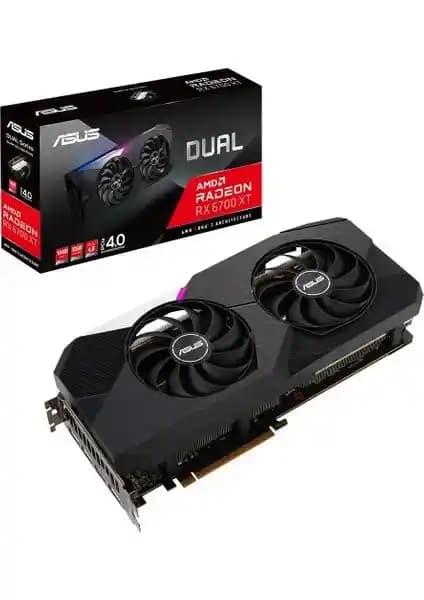 Asus RADEON DUAL RX 6700 XT 12GB Ekran Kartı: Yüksek Performans ve Güçlü Soğutma Özellikleri