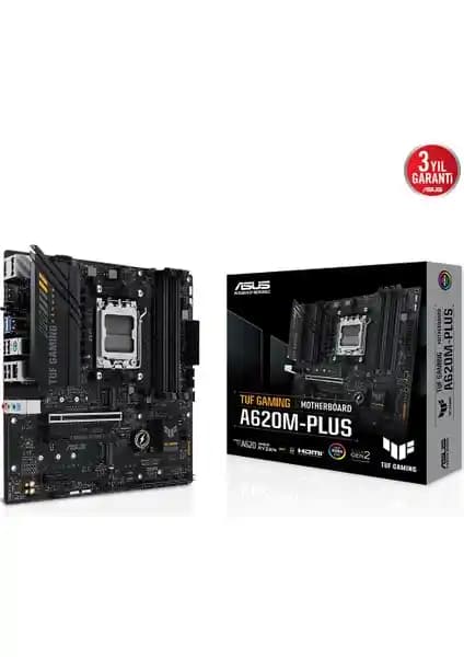 Asus TUF Gaming A620M-Plus Anakart: Güçlü ve Dayanıklı Oyun ve İşlem Anakartı