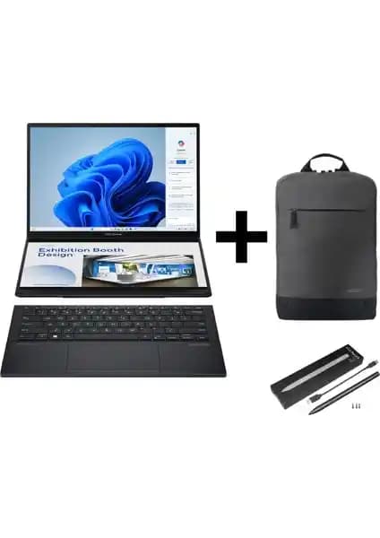 Asus Zenbook Duo UX8406MA-DS76T: Çift Ekranlı Yüksek Performanslı Dizüstü Bilgisayar