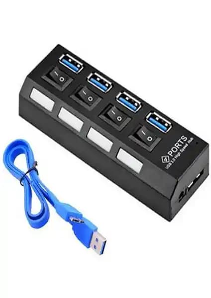 Atech 4 Port USB 3.0 Hub: Yüksek Hızlı Çoklayıcı ile Bağlantı Gücünüzü Artırın
