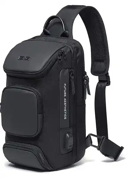 Bange Su Geçirmez Erkek Çok Amaçlı Çapraz Omuz Notebook Çantası - Günlük ve Seyahat Kullanımı