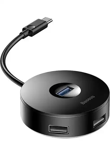 Baseus Type-C 4 Portlu USB Çoğaltıcı ile Çoklu Bağlantı ve Veri Aktarımı Kolaylığı
