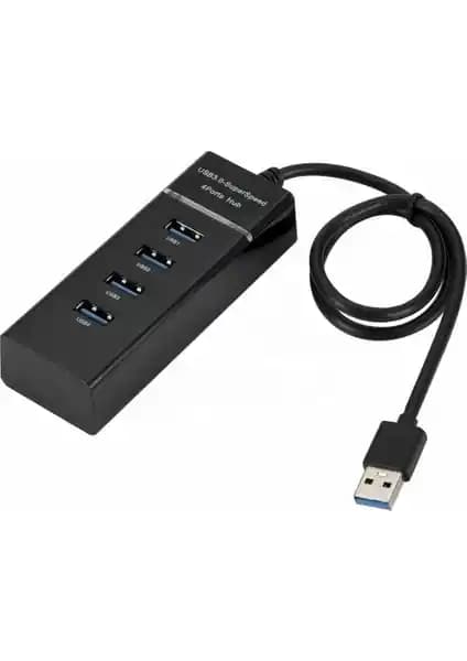 Batcell 4 Port USB 3.0 Hub Çoklayıcı: Hızlı Veri Aktarımı ve Şarj Özelliği Sunan Pratik Çözüm