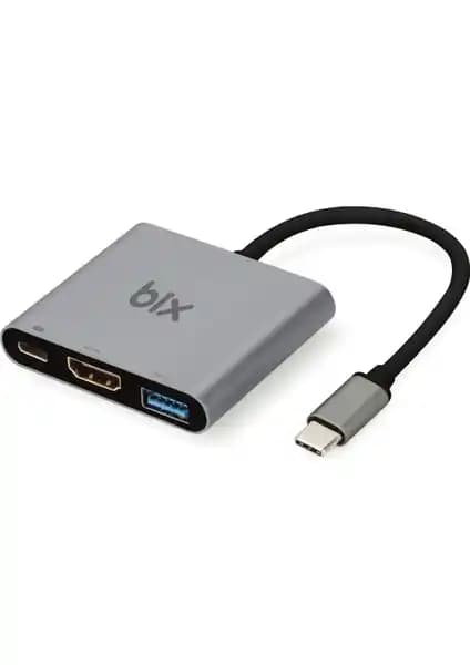 Bix BX13HB 3-in-1 Çoklayıcı Adaptör ile Çoklu Bağlantı ve Yüksek Performans