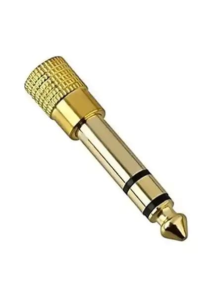 Blue Wings 3.5 mm 6.35 mm Jack Dönüştürücü Piyano ve Ses Sistemleri İçin Profesyonel Adaptör