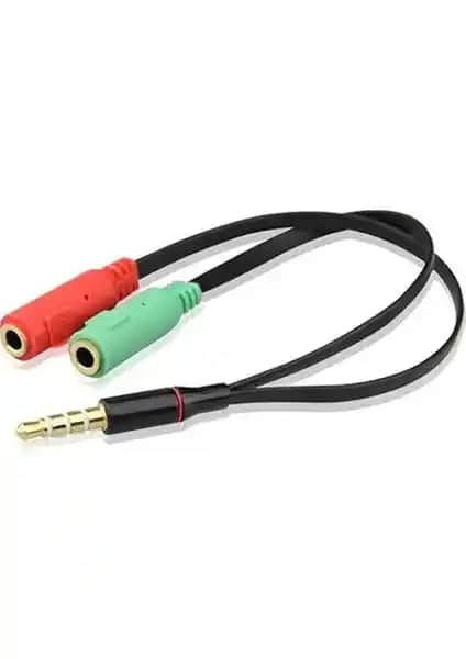 Boblov Mikrofon Kulaklık Ayırıcı 3.5mm Stereo Dişi To 2X Stereo Erkek Kablo Özellikleri ve Kullanım Alanları