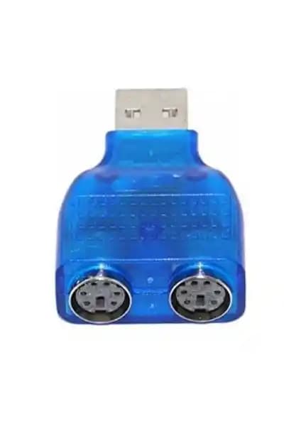 Boblov USB To PS/2 Çevirici Klavye Mouse Adaptörü Eski ve Yeni Sistemler İçin