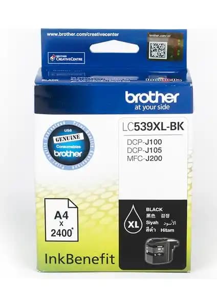 Brother LC539XLBK Siyah Yüksek Kapasiteli Orijinal Mürekkep Kartuşu Ürün İncelemesi