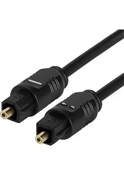 Brs Dijital Fiber Optik Ses Kablosu 1 Metre Uzunluğunda Yüksek Performanslı İletim