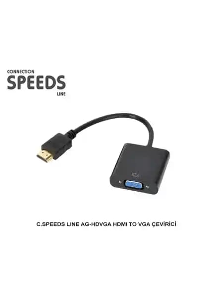 C.Speeds Line Ag-Hdvga HDMI to VGA Çevirici İncelemesi ve Kullanım Kılavuzu