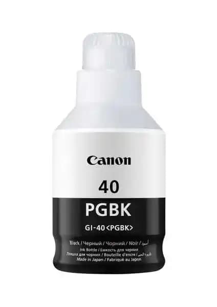 Canon GI-40BK Siyah Mürekkep Şişesi Ofis ve Ev Kullanımı İçin Yüksek Performanslı